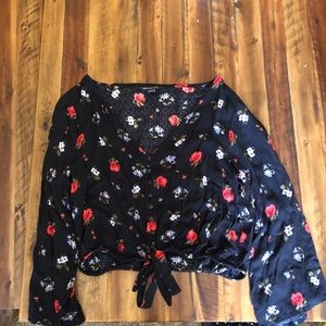 Long Sleeve American Eagle Blouse